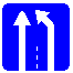 Знак 5.15.5 Конец полосы Знак 5.15.5 Конец полосы