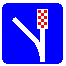 Знак 6.5 Полоса аварийной остановки Знак 6.5 Полоса аварийной остановки